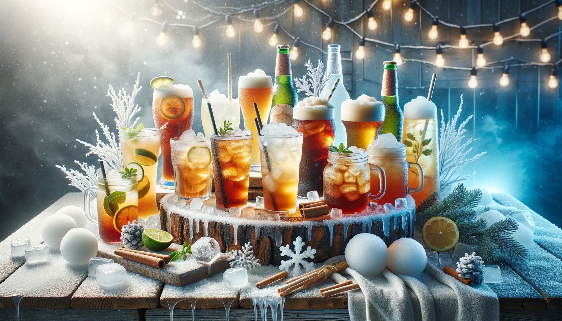 Frosty Beverage Station